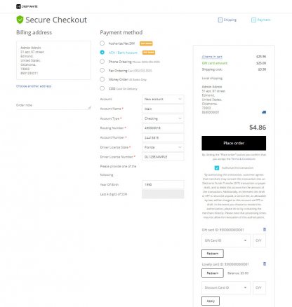 Paya Services ACH