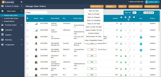 Expandly Multchannel Management Software