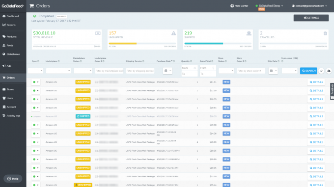 Product Data Feeds - [UNSUPPORTED]