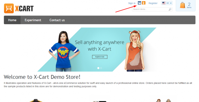 Login with Vk.com / Ok.ru