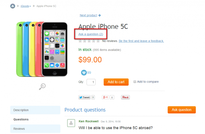 Product Questions