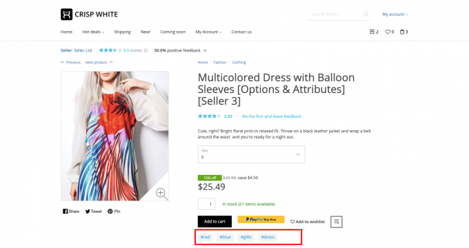 Product Tags
