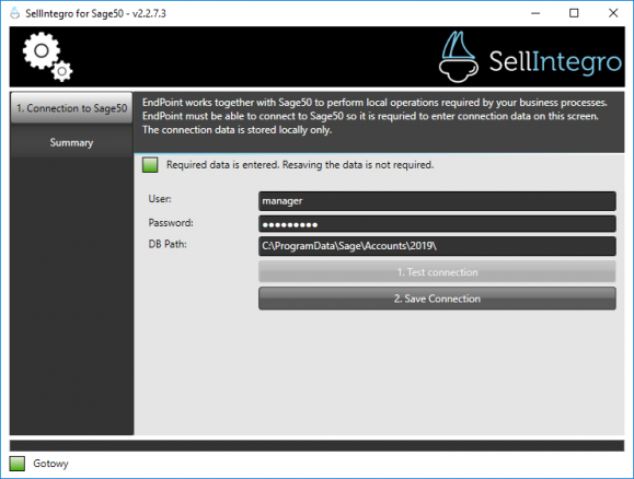 Sage 50 Orders Sync
